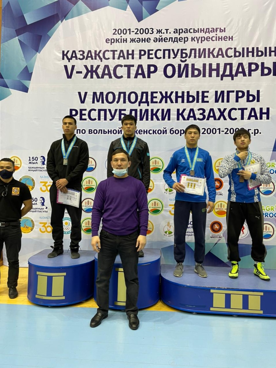 Әйелдер және еркін күрестен ҚР V-Жастар ойындары өтті